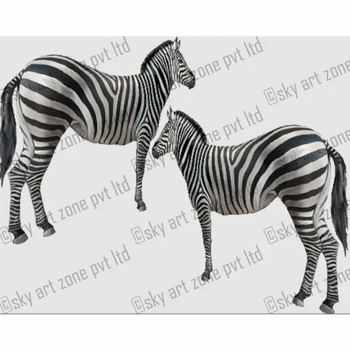 Zebra Animal Statues, Life Size