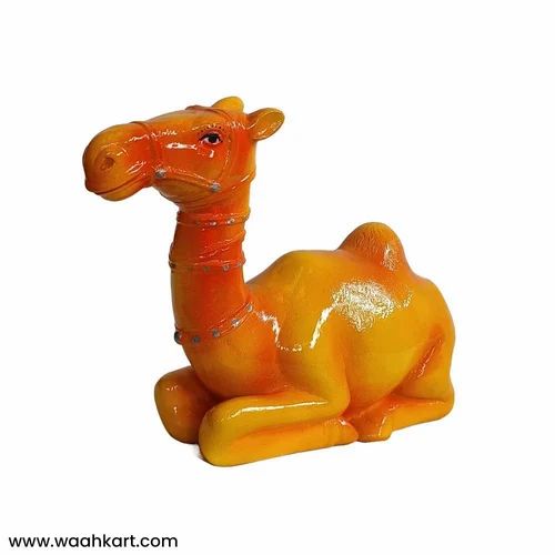 Fiber Camel Statue Miniature