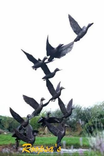 FRP Flying Bird Sculpture