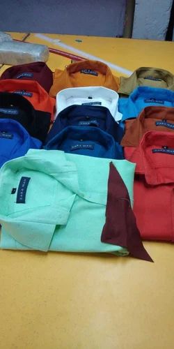 Cotton Formal Wear Men's Plain Shirt