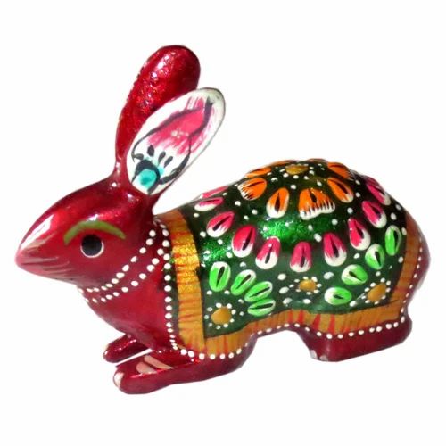 Meenakari Metal Rabbit