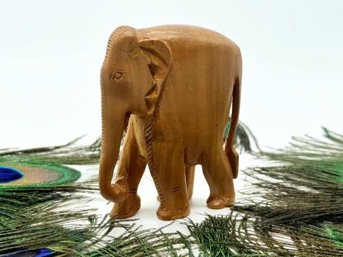 Shrinath Exports Sandalwood Elephant Small Size