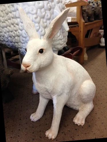 Fiberglass Rabbit Statue