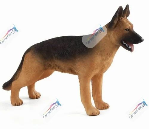 FRP / Fiber German Shepherd Dog Statue