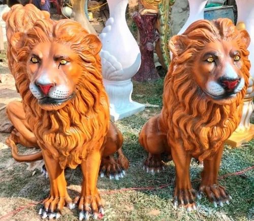 Fiber FRP Lion Statue
