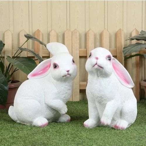 FRP Rabbit Statue 18"