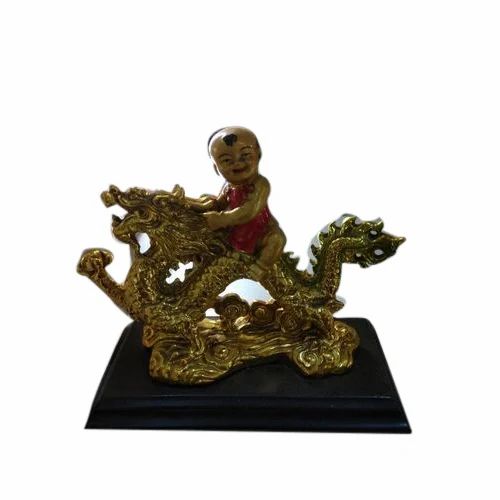 Boy Dragon Statue