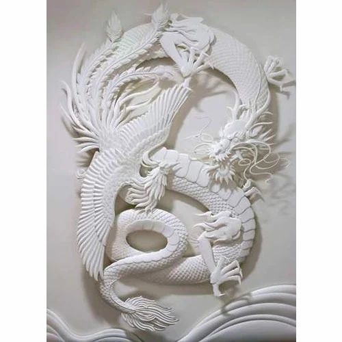 Dragon Marble Statue