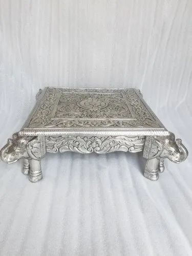 2 Ft Garman Silver Elephant Choki