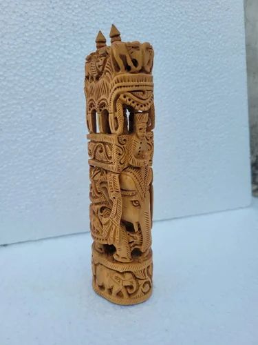 Handicraft Sandle wood ambari elephant statue