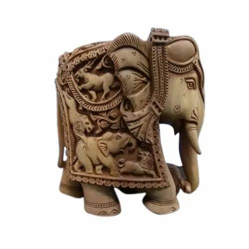 Carving Sandalwood Elephant