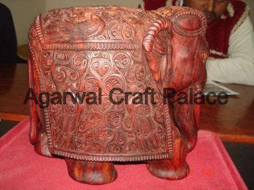 Red Sandalwood Elephants