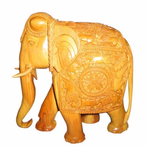 Sandal Wood Elephant Statue