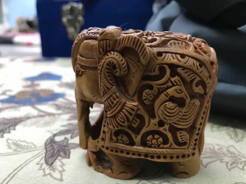 Sandalwood Carved Elephant