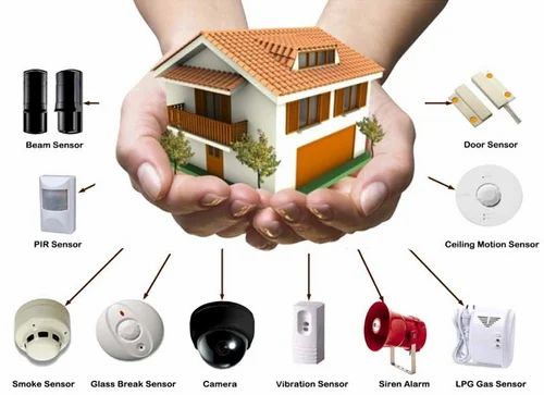 Electronic Safety Home Security System, Wireless