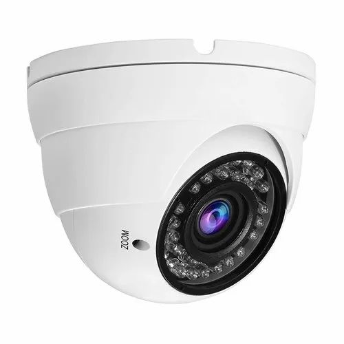 Plastic White 3MP HD CCTV Dome Camera Housing