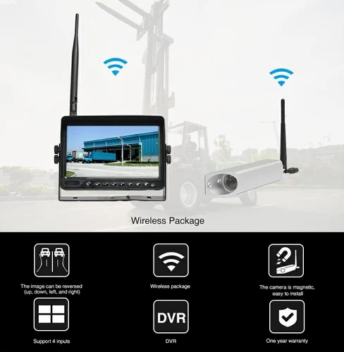 AAA Vision 2MP Forklift Camera Kit Wireless