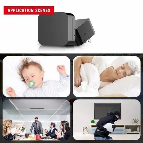 ABS Day & Night WIFI CHARGER CAMERA, For Security, Packaging Type: Box