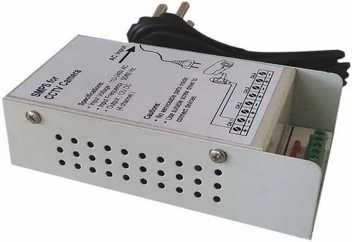 Xpert Smps Heavu Duty 4-ch Power Supply For Cctv Camera 12v/5amp For 4-camera Pc, Input Voltage: 220