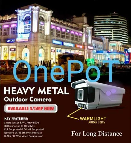 CP Plus 6 MP Heavy metal outdoor camera