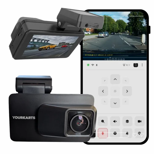 M18 4K Dash Cam 3" IPS, WiFi, GPS, ADAS, BSD, WDR & 18M Warranty