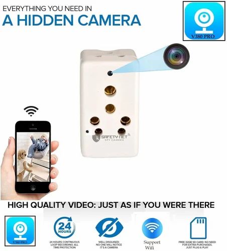 CAMLEIGH Indoor Hidden Security Camera - 1080P HD
