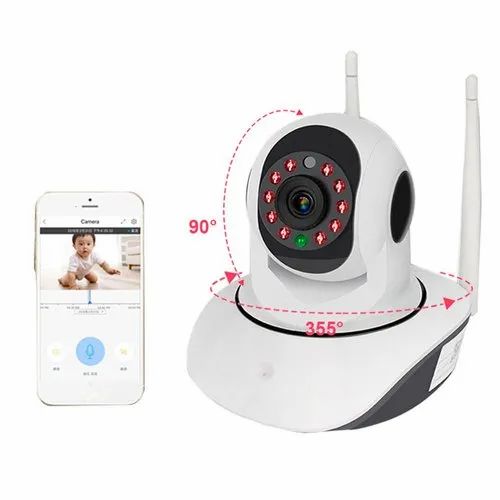 3 MP HD IP Camera, Camera Range: 15 to 20 m