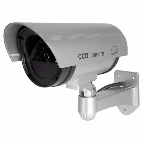 Silver DUMMY IR CAMERA, Bullet