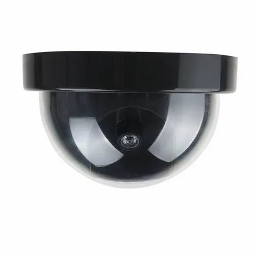 Divinext imex Dummy CCTV Dome Camera with Blinking Red LED Light