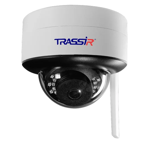 TRASSIR PRO 2MP Vandal-proof IR IP Wireless Dome Camera