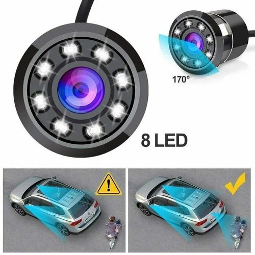Wired INFRARED NIGHT VISION REVERSING CAMERA WITH 8 IR LED, Lithium Ion Battery