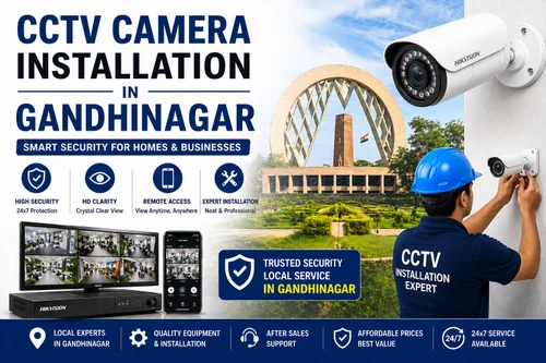 Cctv Camera Installation In Gandhinagar