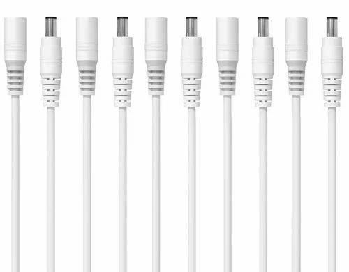 FEDUS Dc Power Cable 12v 5a Male & Female Dc Power Jack Plug Connector Extension Cord Power
