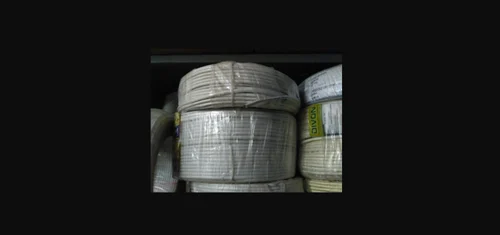 Analog Camera Solid Copper White Electric Cable/CCTV Cable, For Cctv Usage