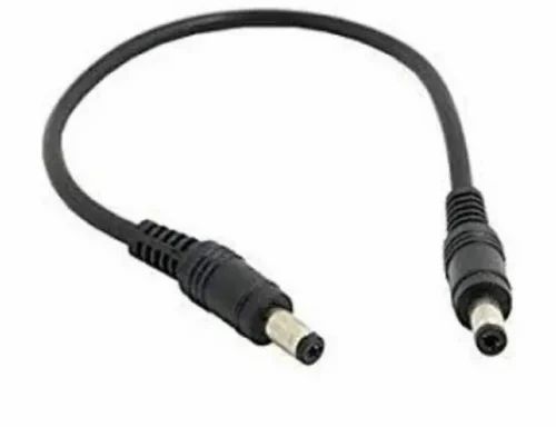Black Dc Connector Male To Male