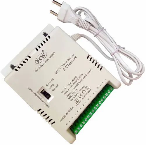 8 Channel CCTV Power Supply