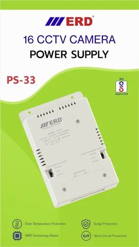 Erd Ps-33 12v-16ch Single Output Smps