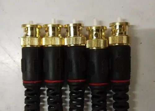 114 BNC Plug ( S. Deluxe), Cable Mount, Contact Material: Gold