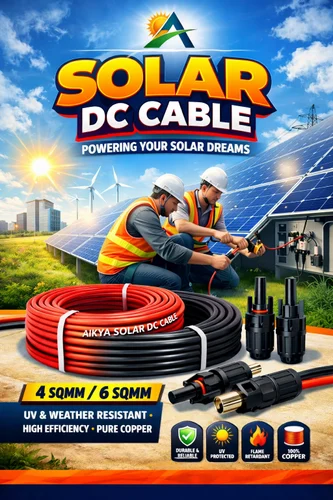 Dc Solar Cable 4 Sq Mm