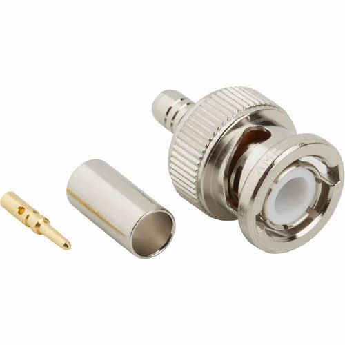 Kewal BNC Male Connectors, 4 Ghz, Contact Material: Brass