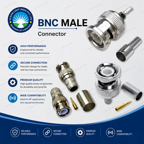 BNC MALE CONNECTOR