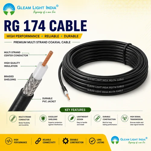 Rf Coaxial Cable Rg174