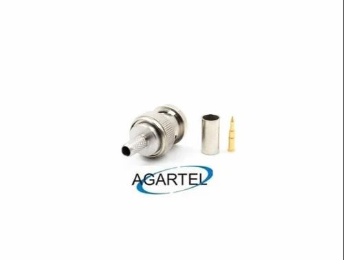 Brass AGARTEL BNC M for RG 58 Cable connector