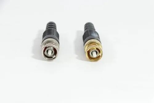Bx Brass BNC plug, Contact Material: Silver