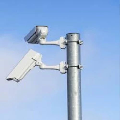 MS Materials Galvanised CCTV Pole