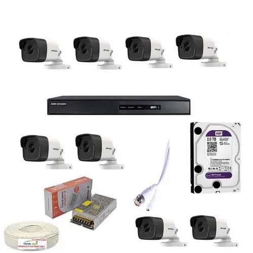 HIKVISION Full HD 5MP Cameras Combo KIT 8CH HD DVR COMBO KIT