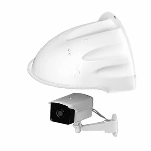 White Plastic CCTV Camera Outdoor Universal Sun, Rain,Dust, Shade Cover CSS