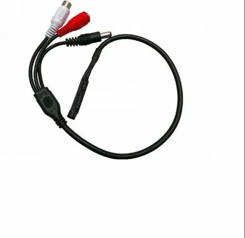 QBM EXTERNAL MINI CCTV AUDIO MICROPHONE WITH CONNECTORS CCPSD