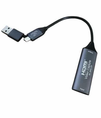 Hunter HDMI Video Capture Card HDMI Input And USB3.0Type-C Output 4K 30Hz-9381