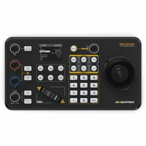 AVMATRIX PKC300 Professional IP & Serial PTZ Camera Joystick Controller